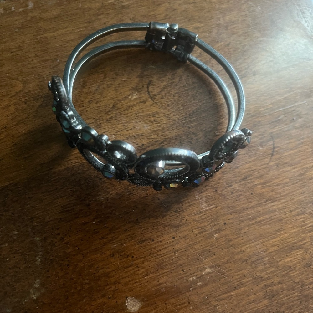 Vintage-Inspired Silver Bracelet for Women